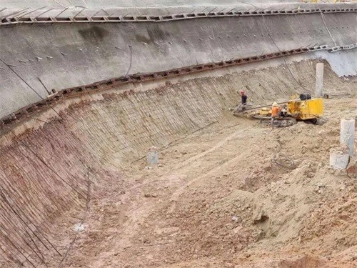 太子河基坑边坡加固